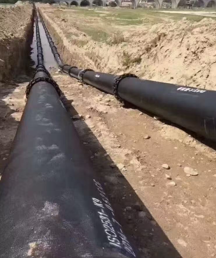 أنبوب تثبيت ذاتي من نوع TF من حديد الدكتايل