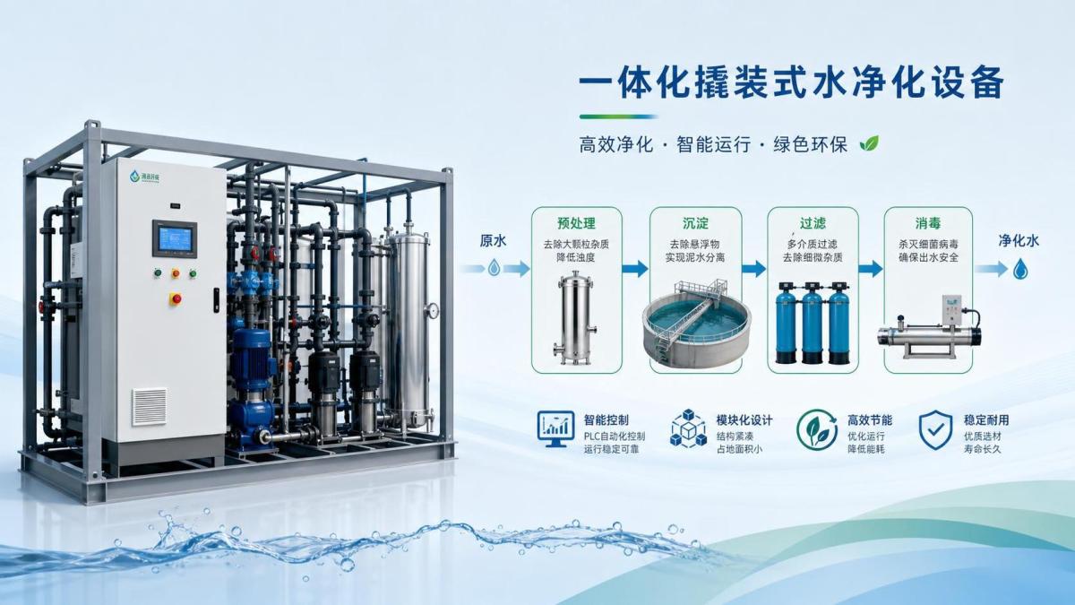 How Does Small-Sized Integrated Skid-Mounted Water Purification Equipment Work?