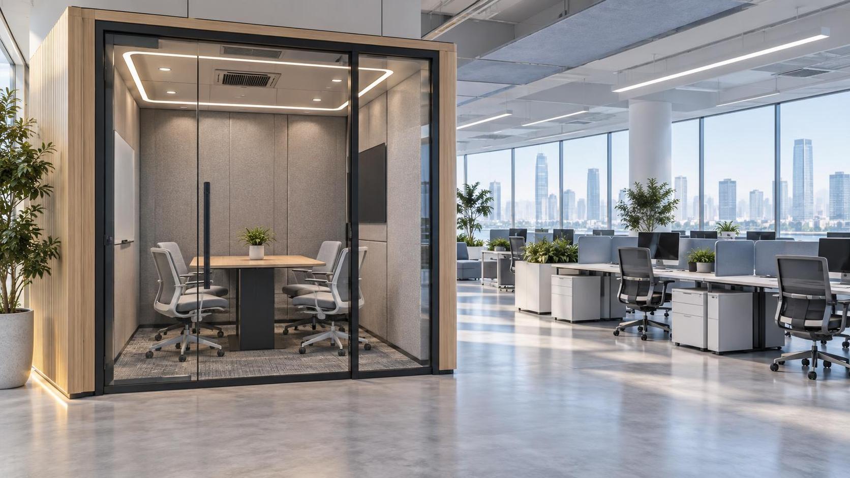How Prefabricated Office Pods Support Phased Workplace Expansion Plans