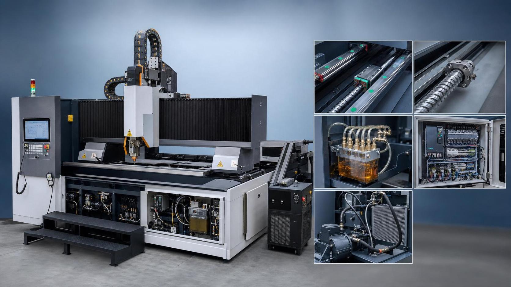 ما الصيانة الشهرية التي تحتاجها آلة القطع CNC فعليًا؟