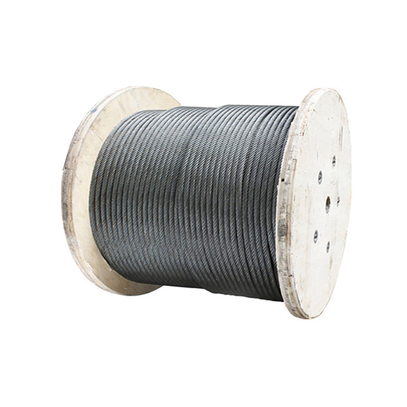 حبل سلكي فولاذي للمصعد 8x19S مقاوم للاهتراء 6-22mm حبل للآلات 