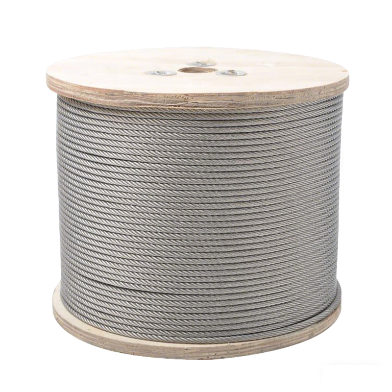 حبل سلك فولاذي مجلفن 7x19 3.0-12.0mm للاستخدام في الرافعات 