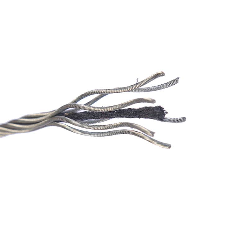 حبل سلكي فولاذي مرن مجلفن 6x7+FC 1.5-10mm كابل فولاذي