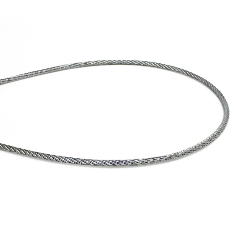 حبل سلكي فولاذي مرن مجلفن 6x7+FC 1.5-10mm كابل فولاذي