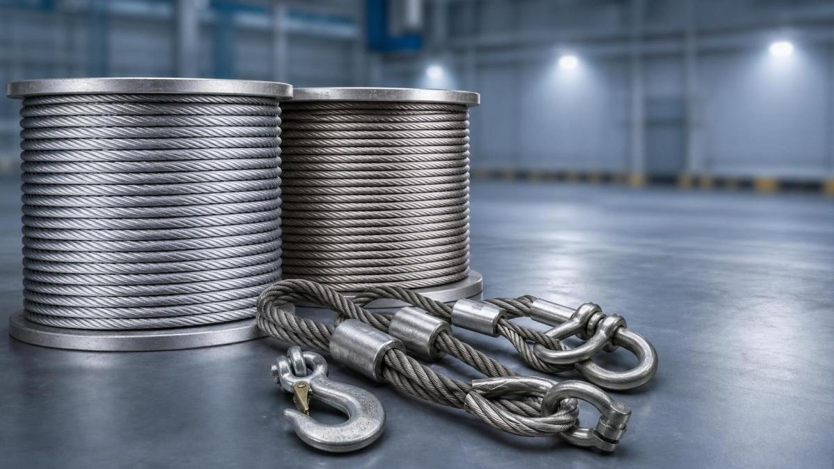 Is galvanized or stainless wire rope better?