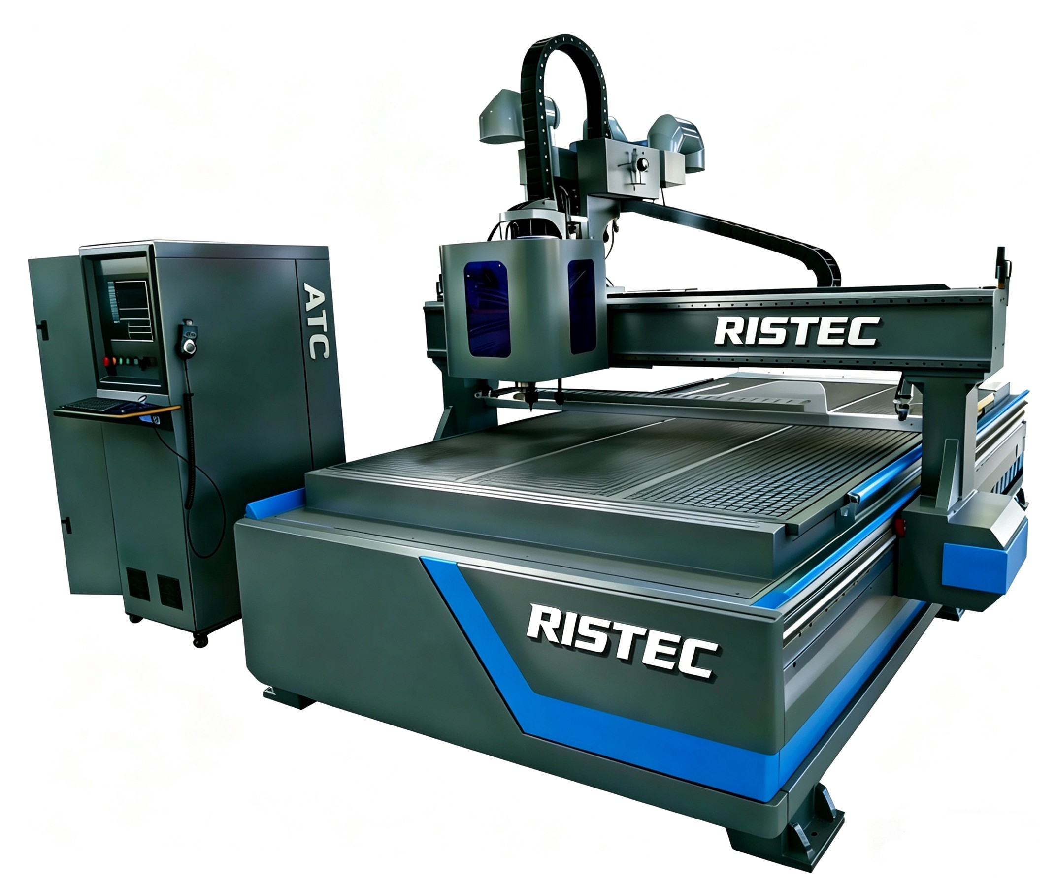 ماكينة راوتر CNC مزودة بـ ATC