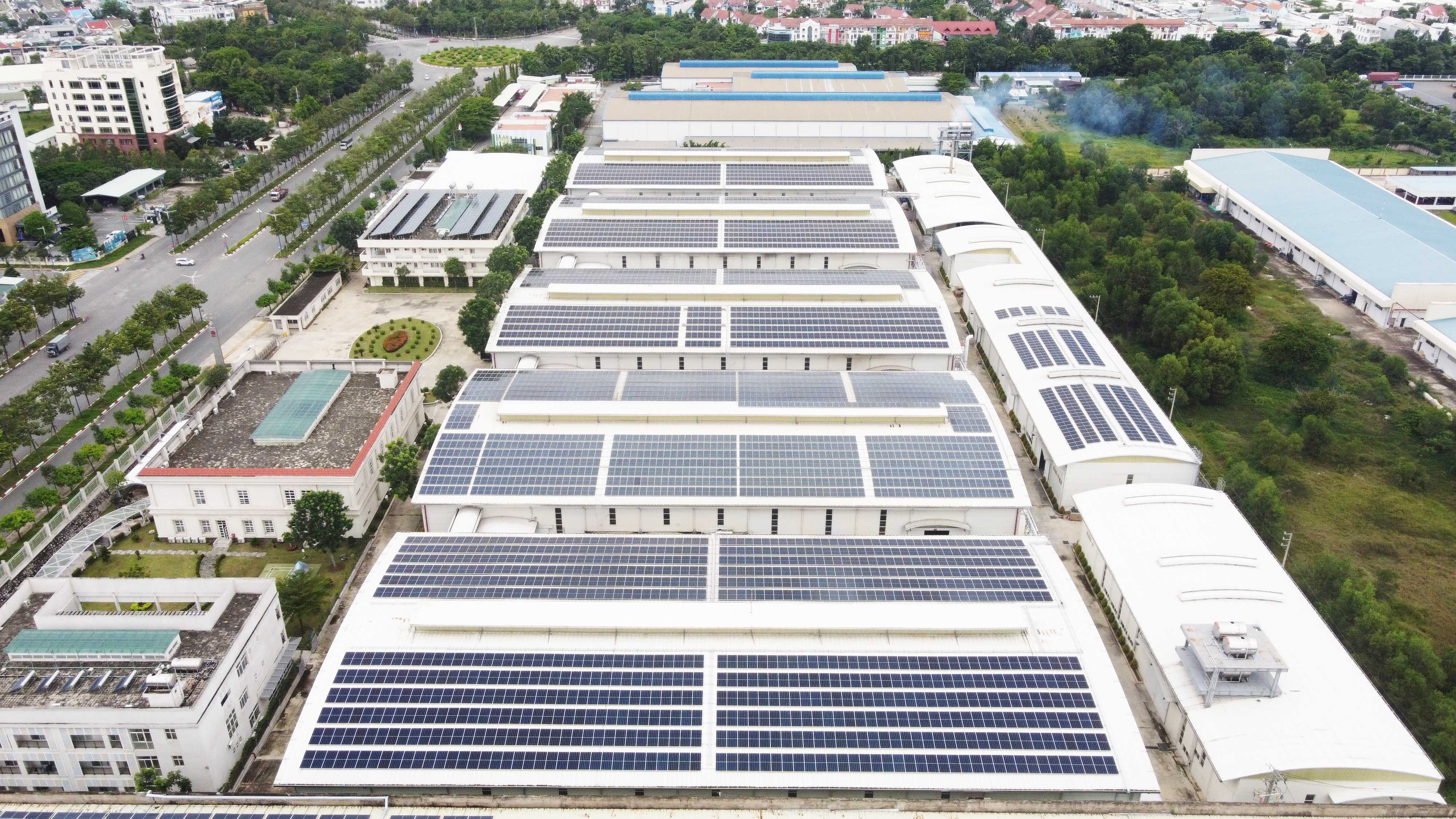 2MW Industrial and Commercial Distributed Power Generation Project in Binh Duong, Vietnam
