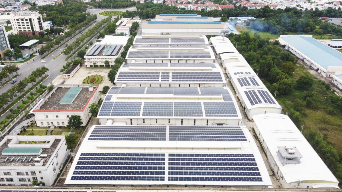 2MW Industrial and Commercial Distributed Power Generation Project in Binh Duong, Vietnam