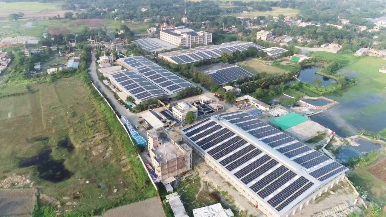 Bangladesh 3.57MW Industrial and Commercial Distributed Power Generation Project