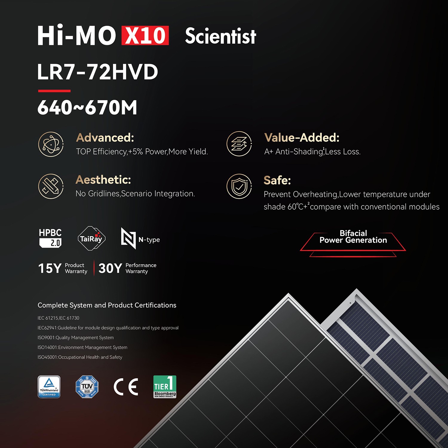 Hi-MO X10 Scientist LR8-66HVD 640~670M