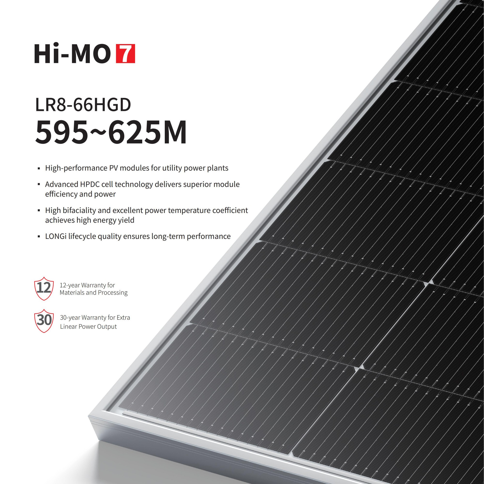 Hi-MO7 LR8-66HGD 595~625M