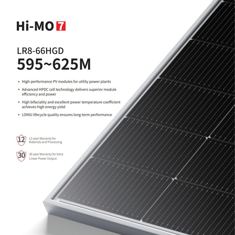 Hi-MO7 LR8-66HGD 595~625M Hi-MO7 LR8-66HGD 595~625M