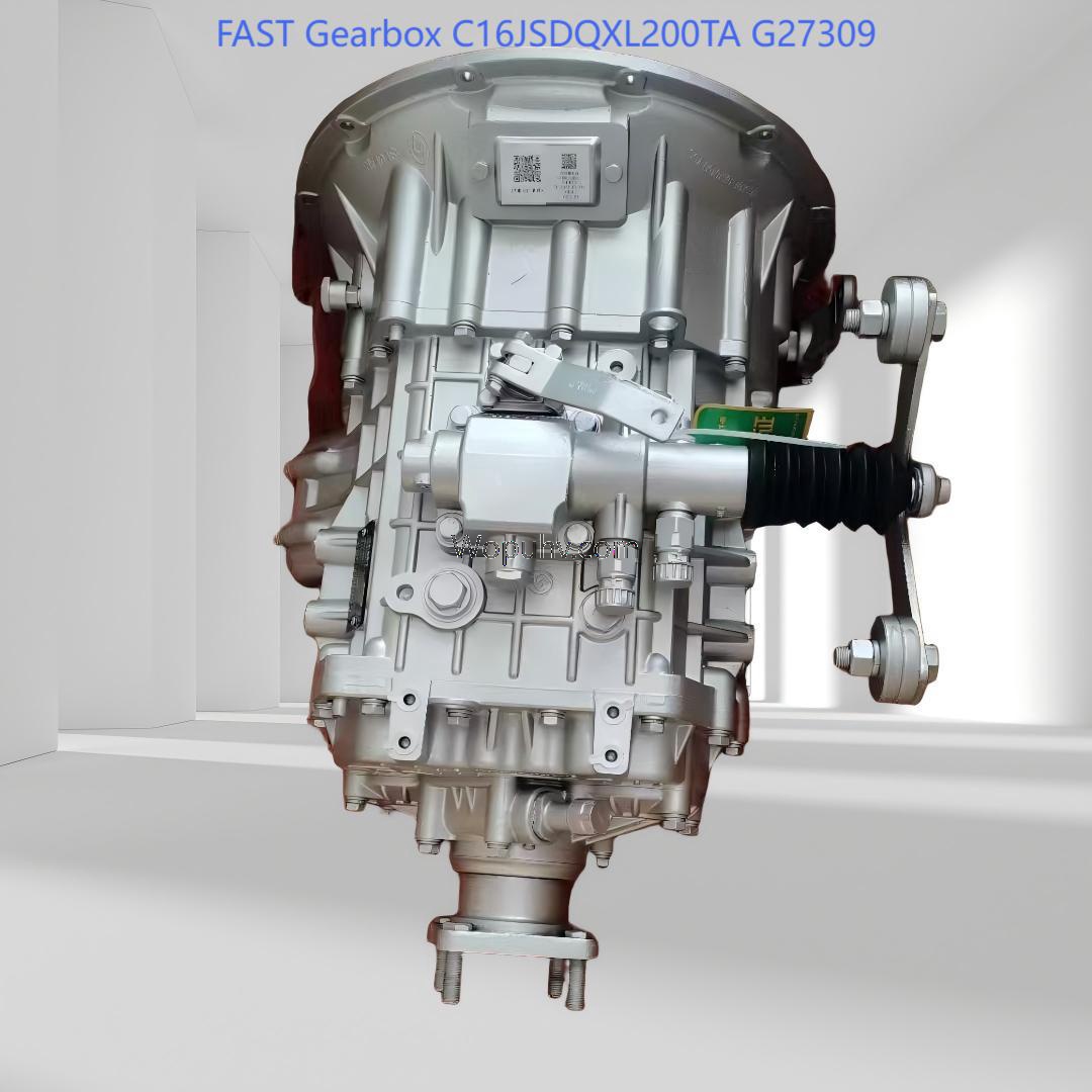 مجموعة علبة تروس ناقل الحركة فائقة السرعة 16 غيار FAST C16JSDQXL200TA G27309 للشاحنات الثقيلة