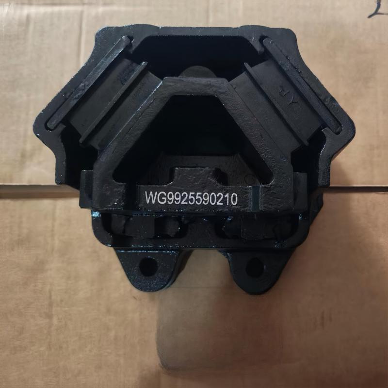 دعامة المحرك الأمامية SINOTRUK HOWO TX WG9925590210 مجموعة قاعدة المحرك الأمامية