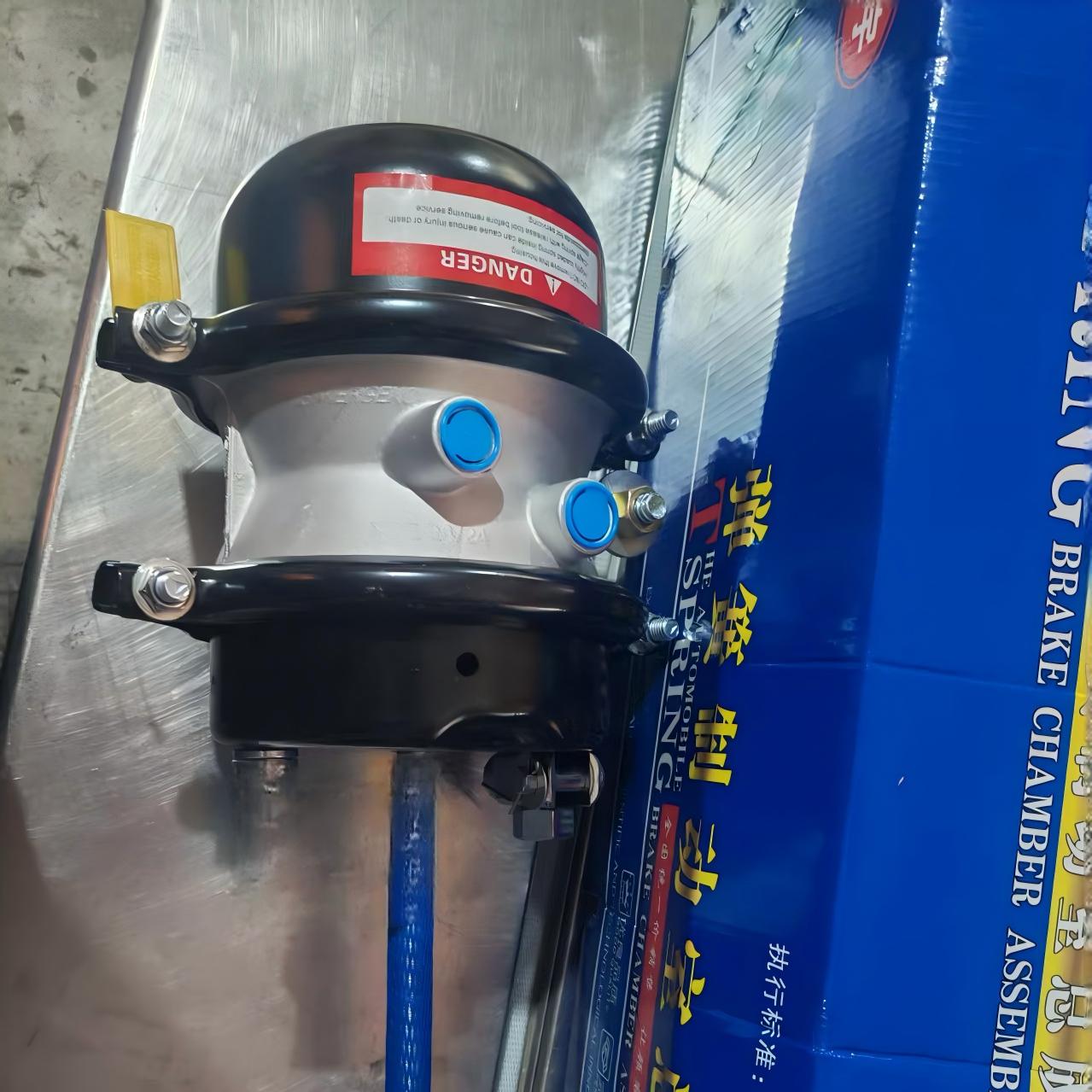 غرفة فرامل زنبركية T2424DD 24/24 ذات غشاء مزدوج، غرفة فرامل هوائية للشاحنات الثقيلة
