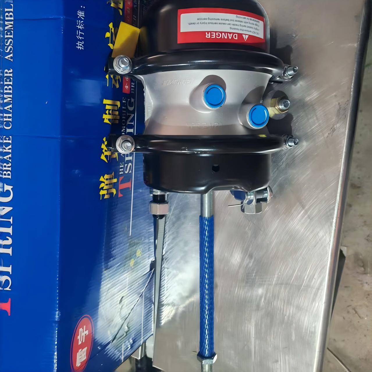 غرفة فرامل زنبركية T2424DD 24/24 ذات غشاء مزدوج، غرفة فرامل هوائية للشاحنات الثقيلة