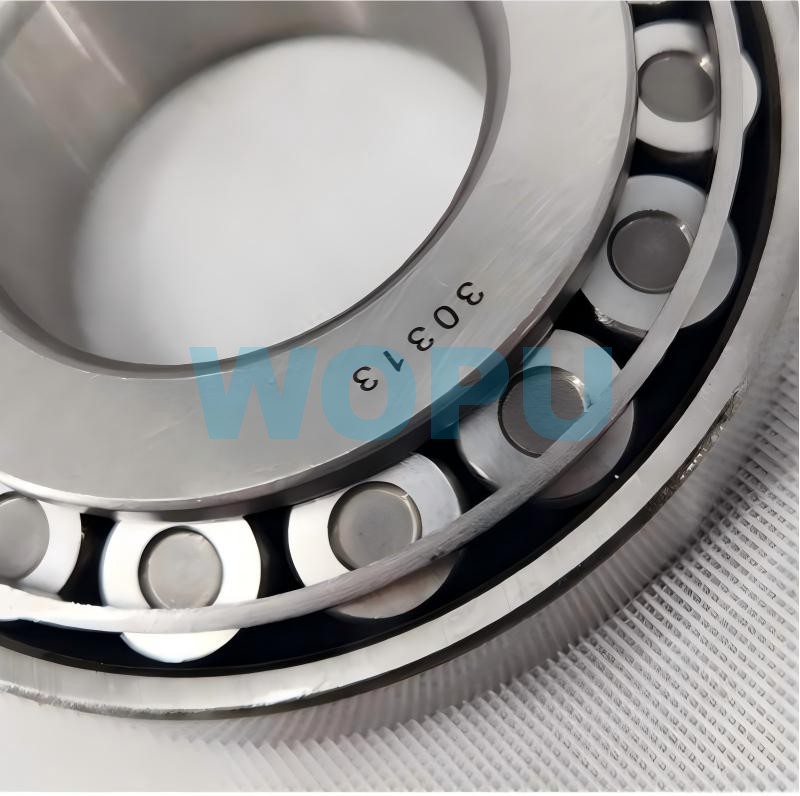 محمل محور العجلة الأمامي 30313 / 7313E / WG4005415514 لمحور SINOTRUK MAN MCY13، قطع غيار الشاحنات