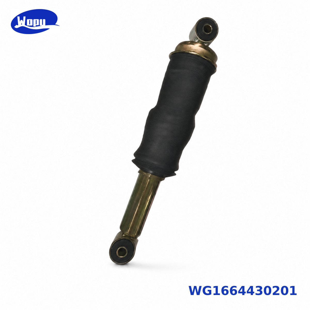 نابض هوائي أمامي Sinotruk HOWO T7H برقم WG1664430201، وسادة هوائية لتعليق الشاحنات لقطع شاسيه الشاحنات الثقيلة