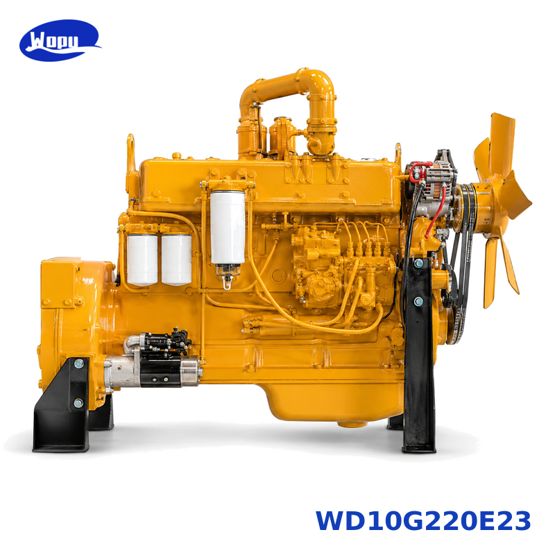 مجموعة محرك الشاحنة WD10G220E23 لقطع محرك الديزل للشاحنات الثقيلة HOWO وSHACMAN وAUMAN