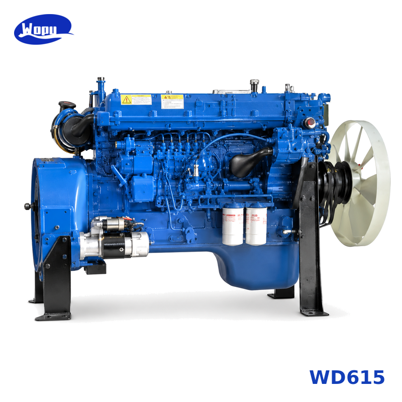 مجموعة محرك الشاحنة WD615 لقطع غيار محركات الديزل للشاحنات الثقيلة HOWO وSTR وSinotruk