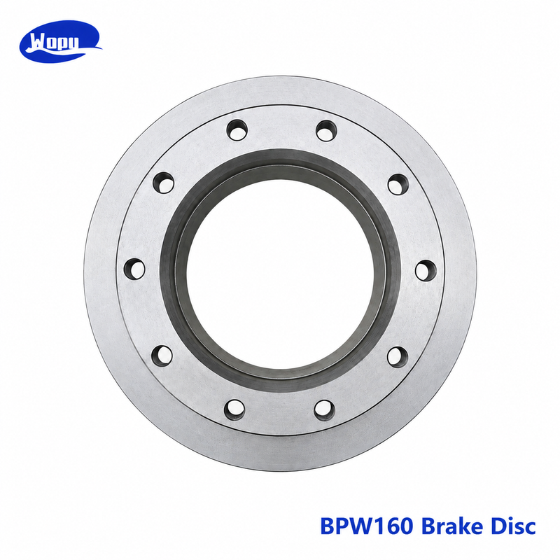 قرص مكابح BPW160 ودوار مكابح لشاحنات المقطورات للخدمة الشاقة، لأجزاء نظام مكابح المحور القرصي