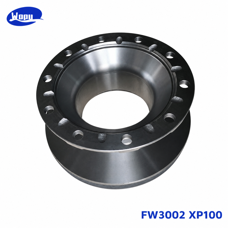 قرص مكابح BPW160 FW3007 لشاحنة مقطورة، دوار مكابح لمحور مكابح قرصية للخدمة الشاقة