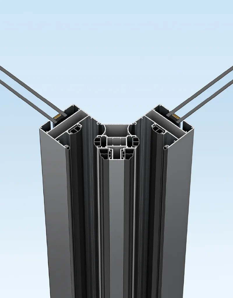 Aluminum Alloy Glass Folding Door