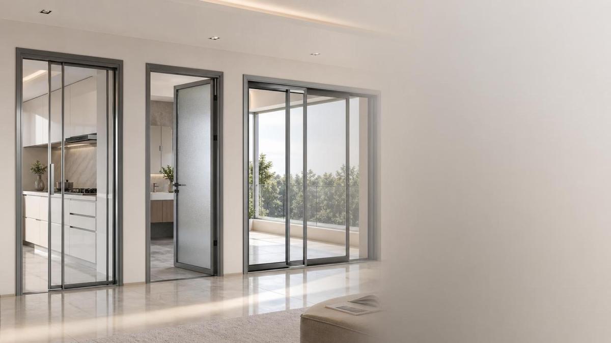How to Choose Aluminum Doors for Kitchens, Bathrooms, and Balconies How to Choose Aluminum Doors for Kitchens, Bathrooms, and Balconies