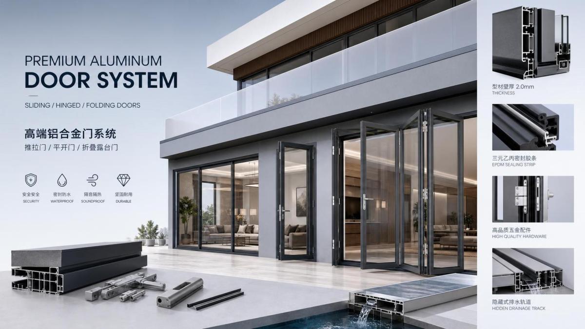 What to Check Before Buying Aluminum Doors for Residential Projects