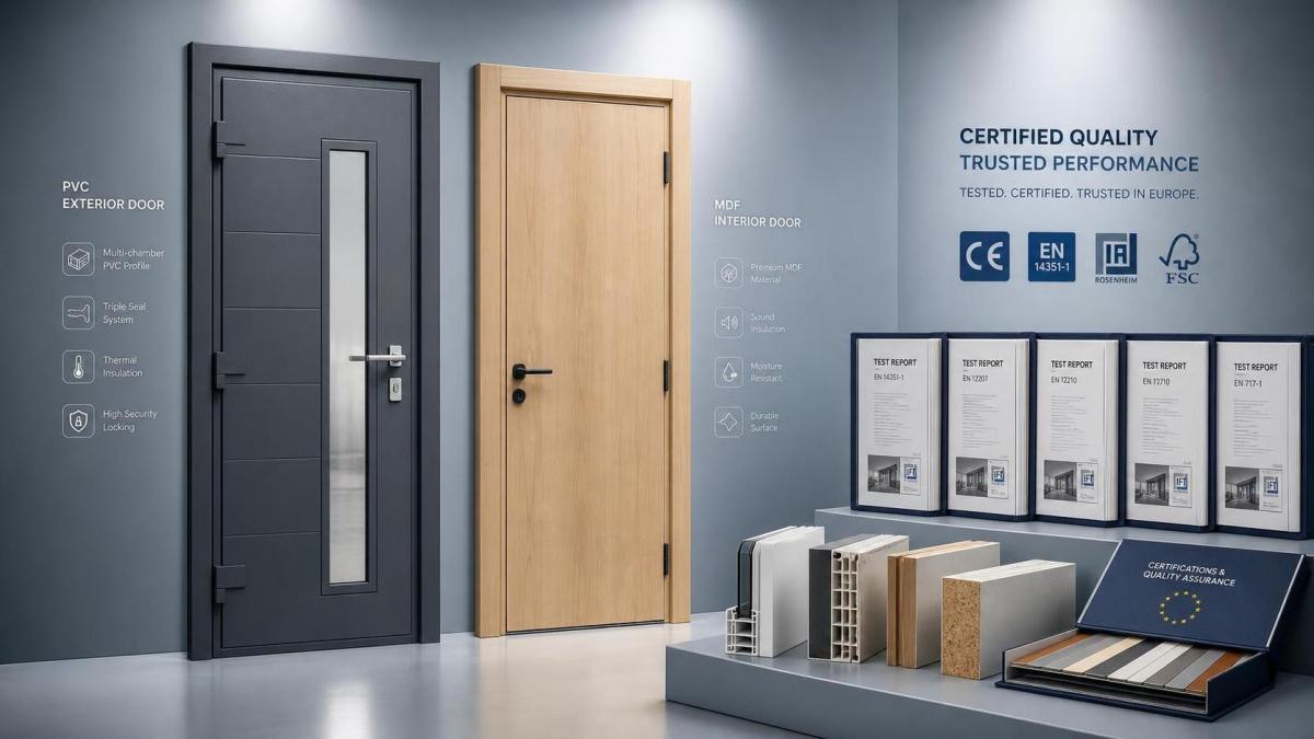 Which Certifications Matter for Premium Europe Market PVC and MDF Wood Doors? Which Certifications Matter for Premium Europe Market PVC and MDF Wood Doors?
