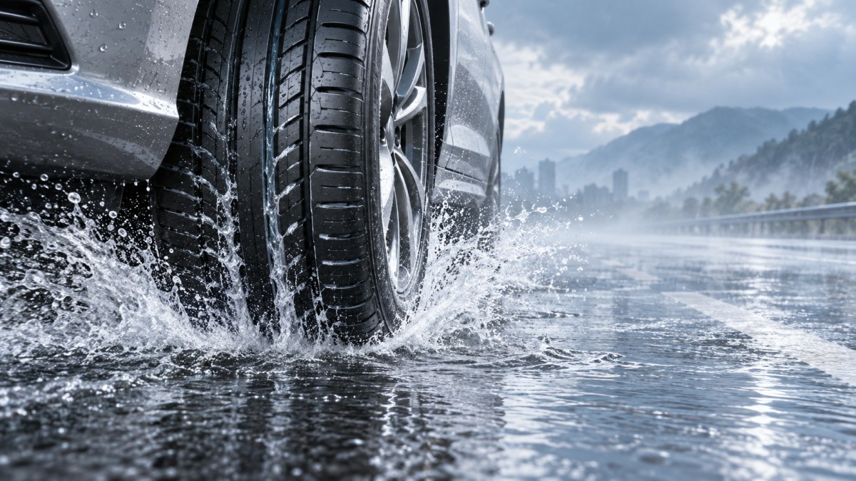 Can Summer Passenger Tires increase hydroplaning risk in deep water? هل يمكن أن تزيد إطارات الركاب الصيفية من خطر الانزلاق المائي في المياه العميقة؟