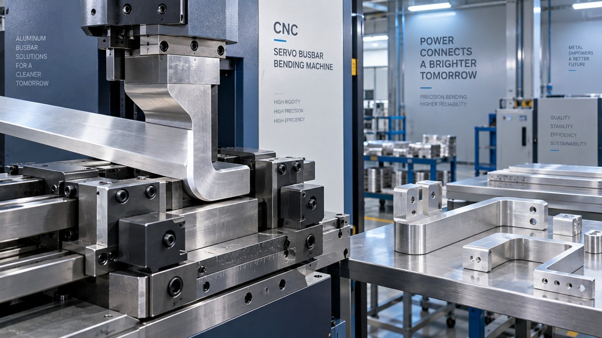 ثني قضبان التوصيل المصنوعة من الألومنيوم السميك: متطلبات ماكينة CNC المؤازرة