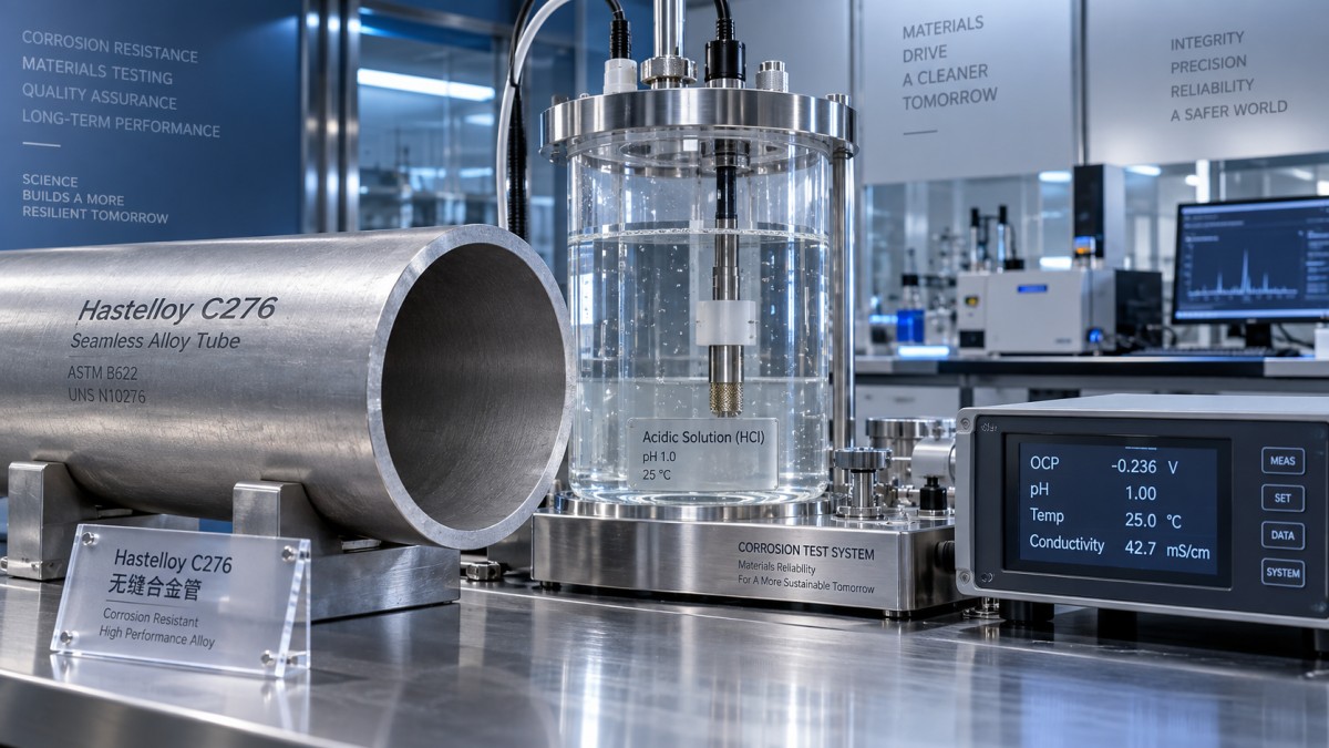 How a Hastelloy C276 manufacturer proves corrosion resistance یک تولیدکننده Hastelloy C276 چگونه مقاومت در برابر خوردگی را اثبات میکند