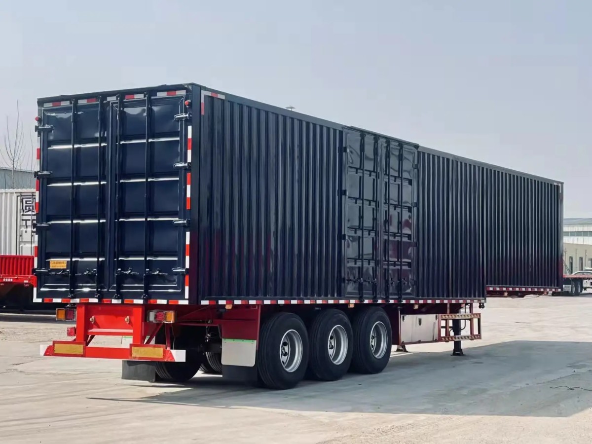 3-Axle Box Van Semi Trailer
