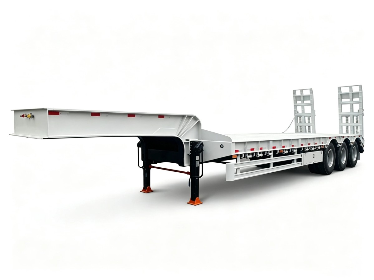 13.5m 3-Axle Low Bed Trailer