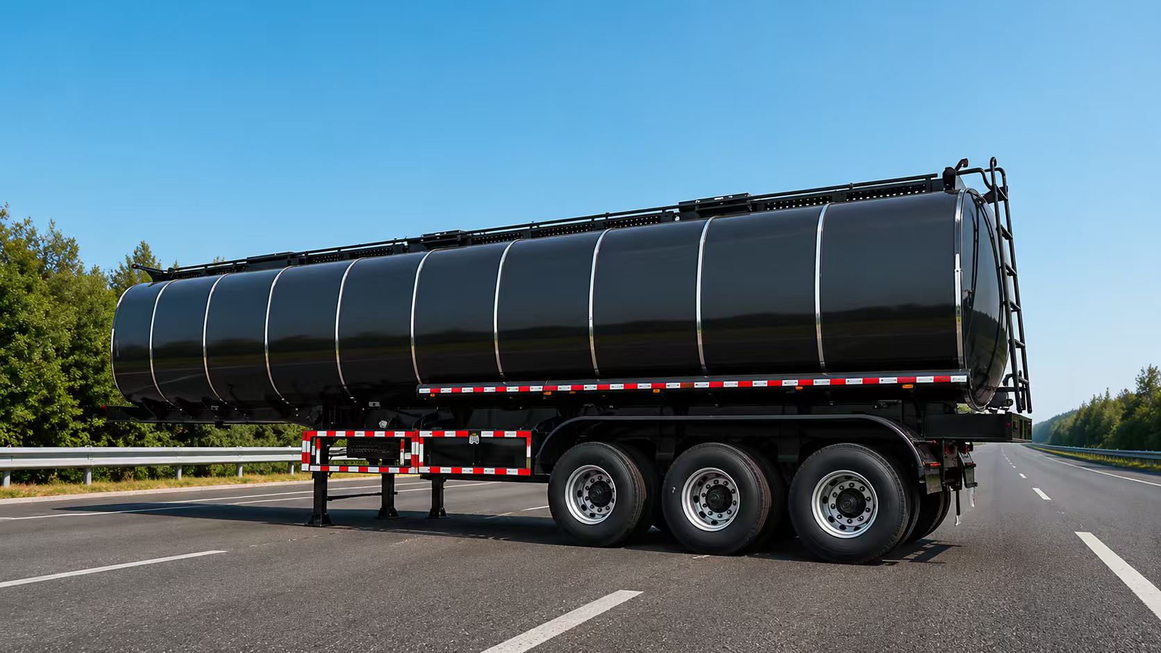 Trela ya Tanki la Bitumen ya 40000 L Trela ya Tanki la Bitumen ya 40000 L