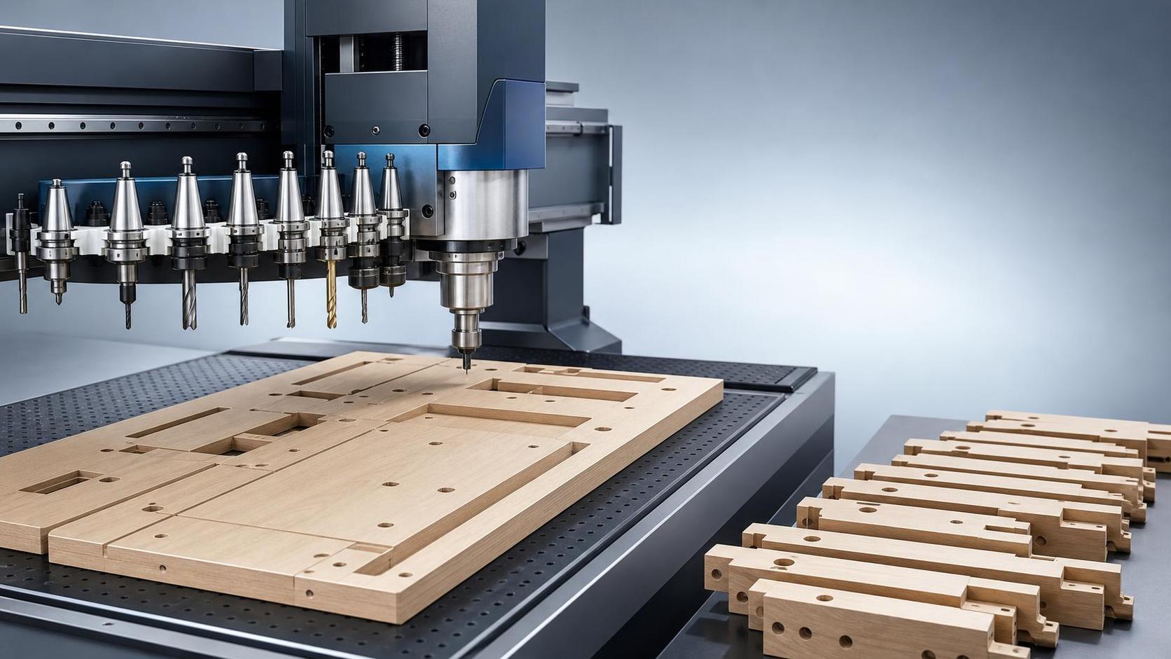كيف تؤثر دقة أعمال النجارة باستخدام ماكينة التوجيه CNC المزودة بنظام ATC في الملاءمة والتشطيب وإعادة التشغيل