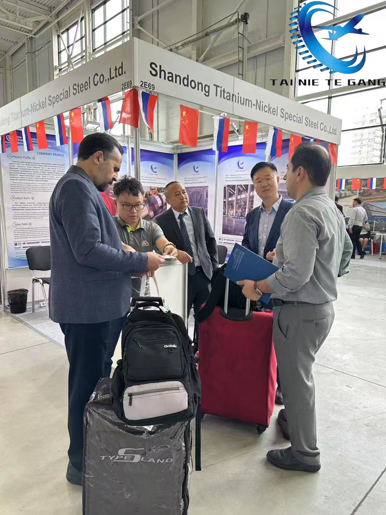 معرض Shandong Titanium-Nickel Special Steel Co., Ltd. في روسيا