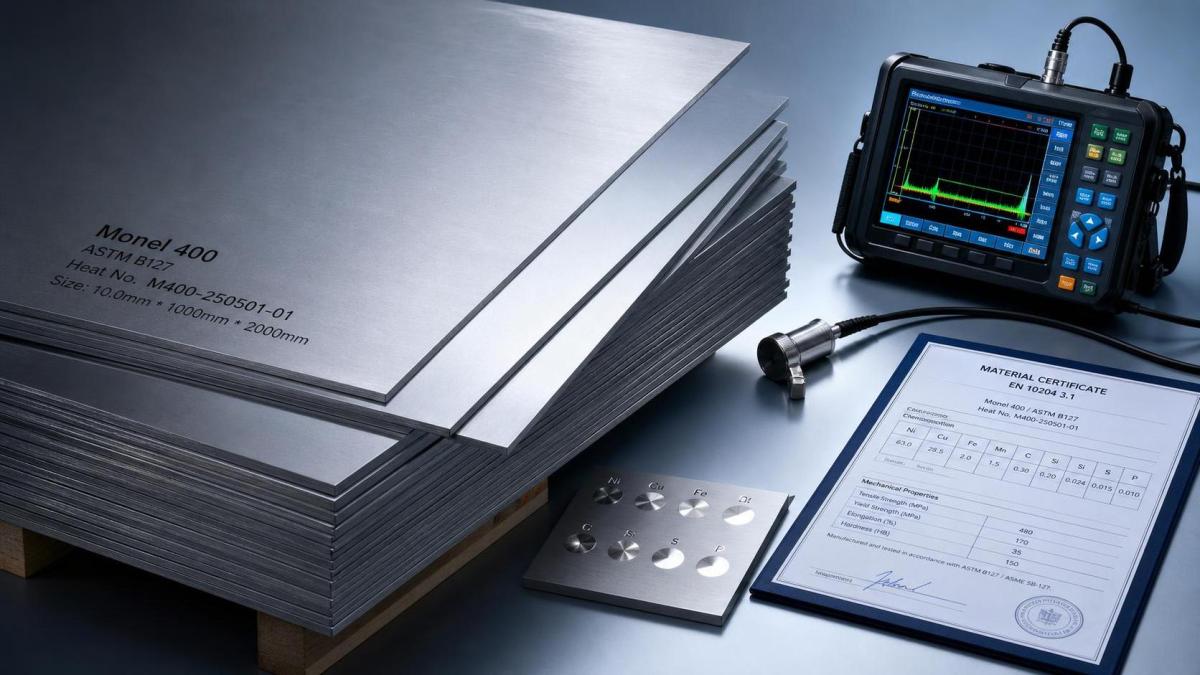 Monel Alloy Steel Plate Standards and Test Requirements
