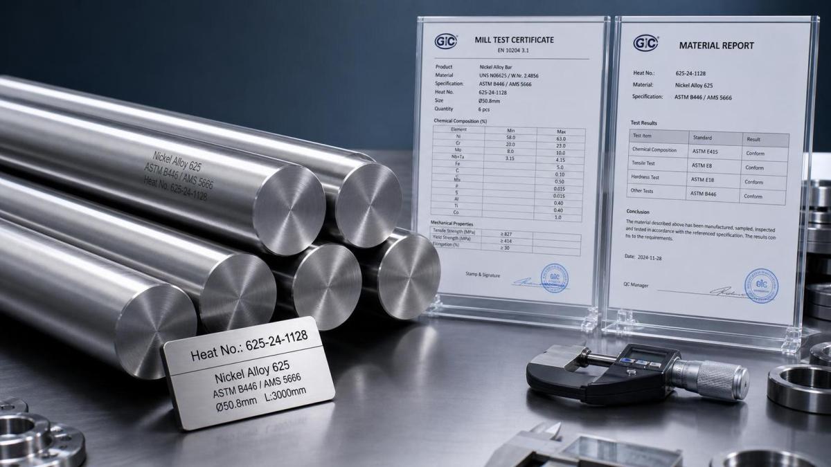 What Certification Matters for Nickel Base Alloy Rod Supply