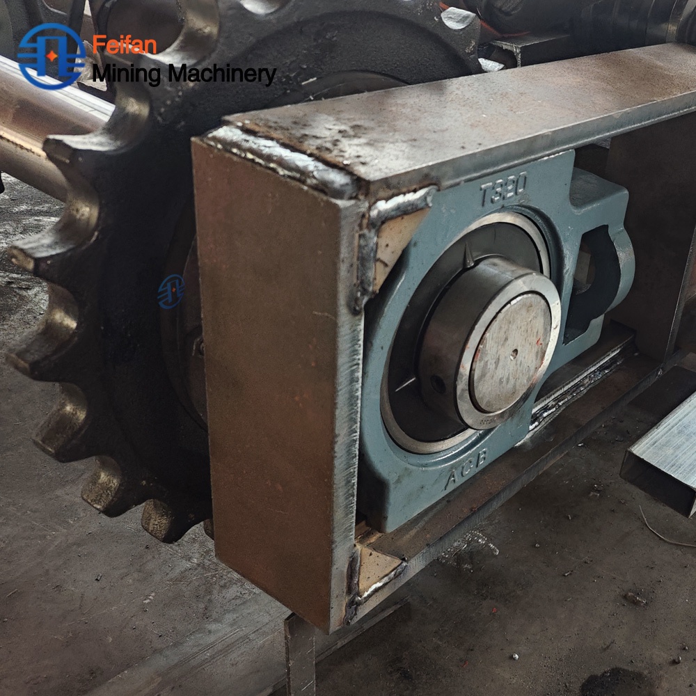 مغذي صفائحي FEIFAN High Precision Transmission TDG-18 للتغذية الكمية في خطوط معالجة الخام الناعم والمواد المسحوقة مغذي صفائحي 