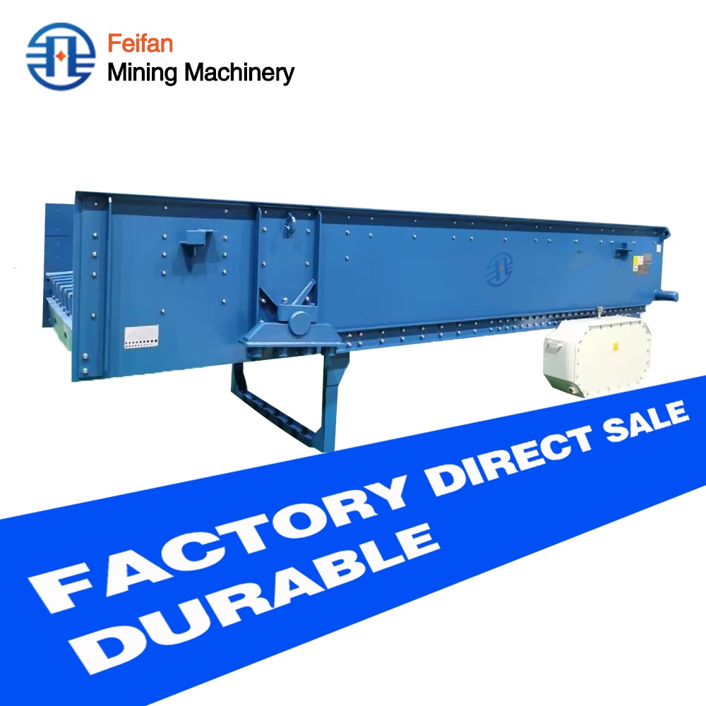 FEIFAN GZD-1200 مغذٍ اهتزازي كهربائي بضبط سرعة ذكي يعمل مع كسارة فكية في خطوط إنتاج الحجر مغذٍ اهتزازي كهربائي