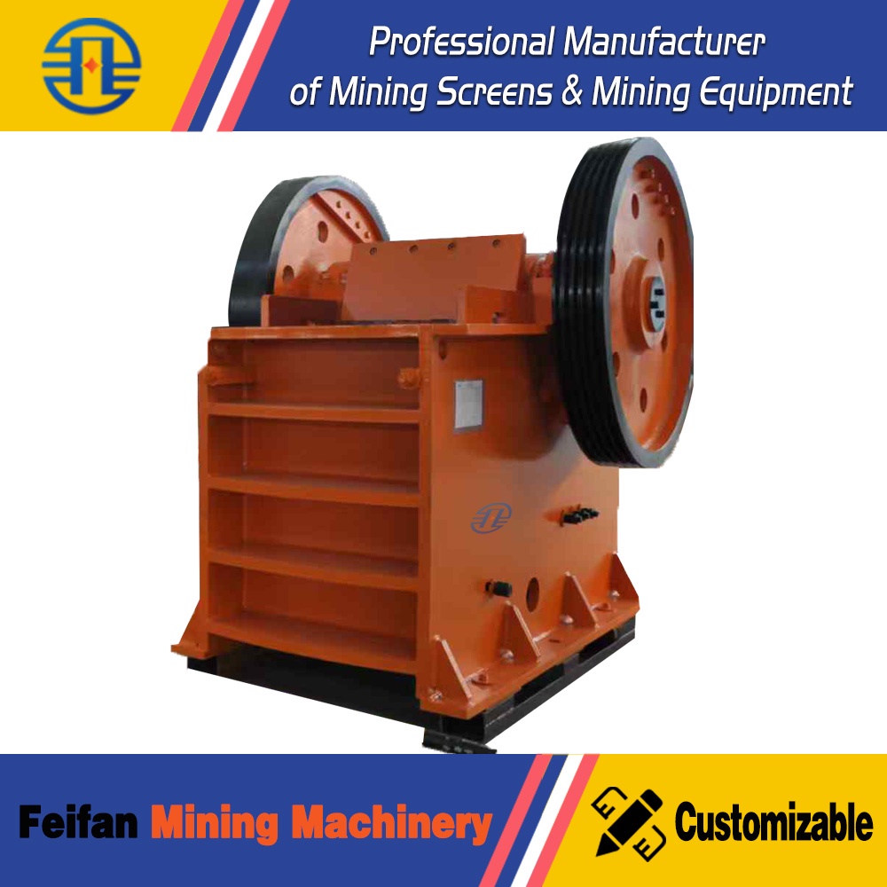 كسارة فكية FEIFAN PE800×1060 بسعة 136-230tph لسحق الجرانيت مع تشغيل مستقر، كسارة معتمدة من ISO