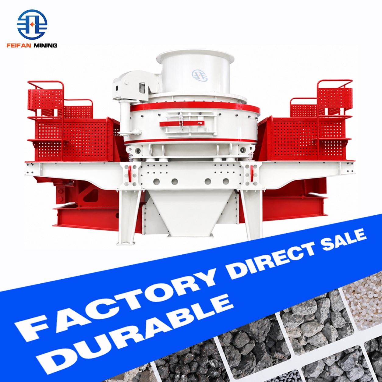 OEM تزييت أوتوماتيكي موثوق HX-10 مع بطانة حلقية وسعة 50-500t/h لإعادة معالجة مخلفات المناجم وآلة ركام الزجاج
