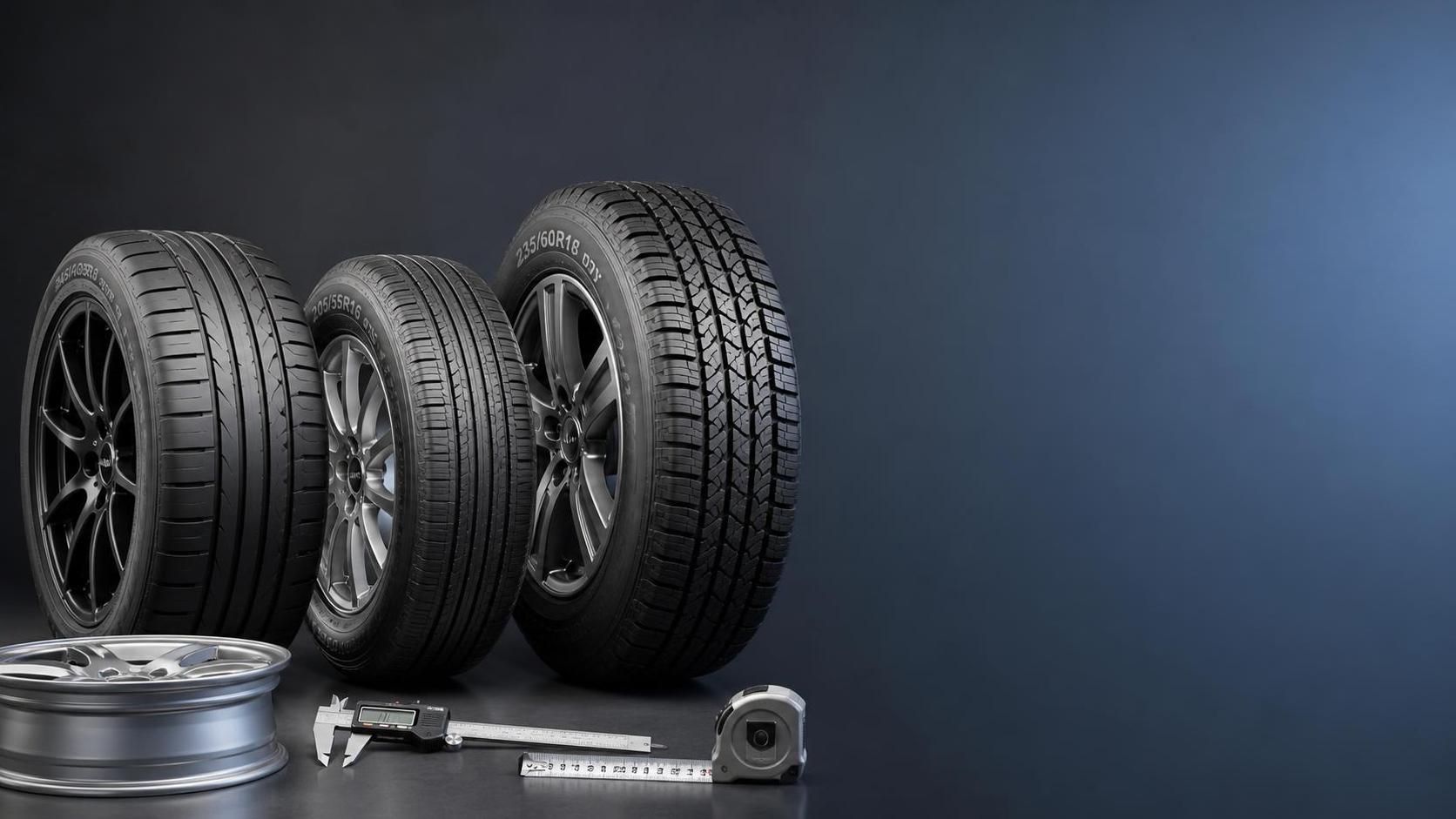 ما مقاسات الإطارات المتاحة؟
