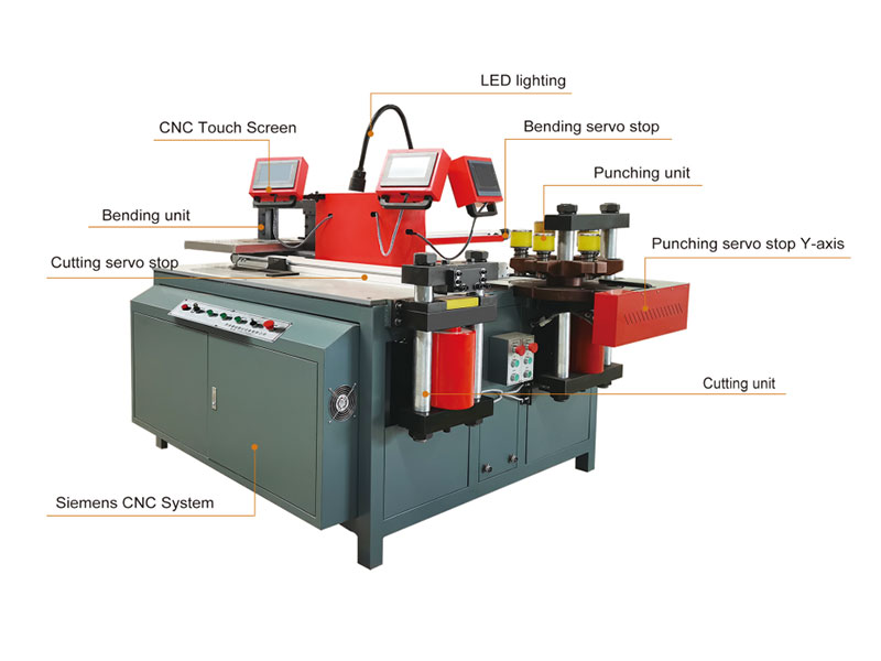 آلة قضبان التوزيع CNC DXJ-30CN PRO