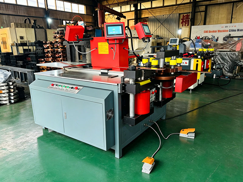 آلة معالجة قضبان التوصيل CNC DXJ-80CN PRO