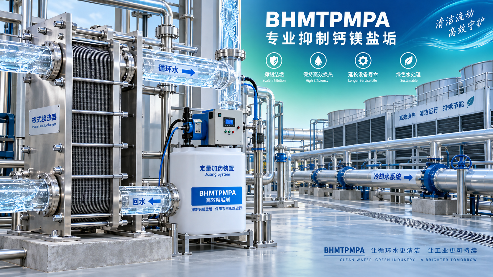 Can BHMTPMPA CAS 34690-00-1 improve scale control in hard water?