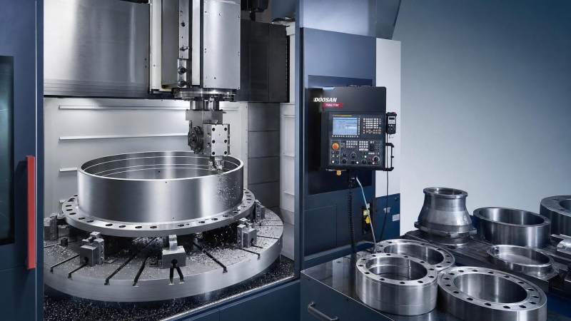 فوائد المخرطة العمودية CNC في تشغيل الصمامات والفلنجات والحلقات
