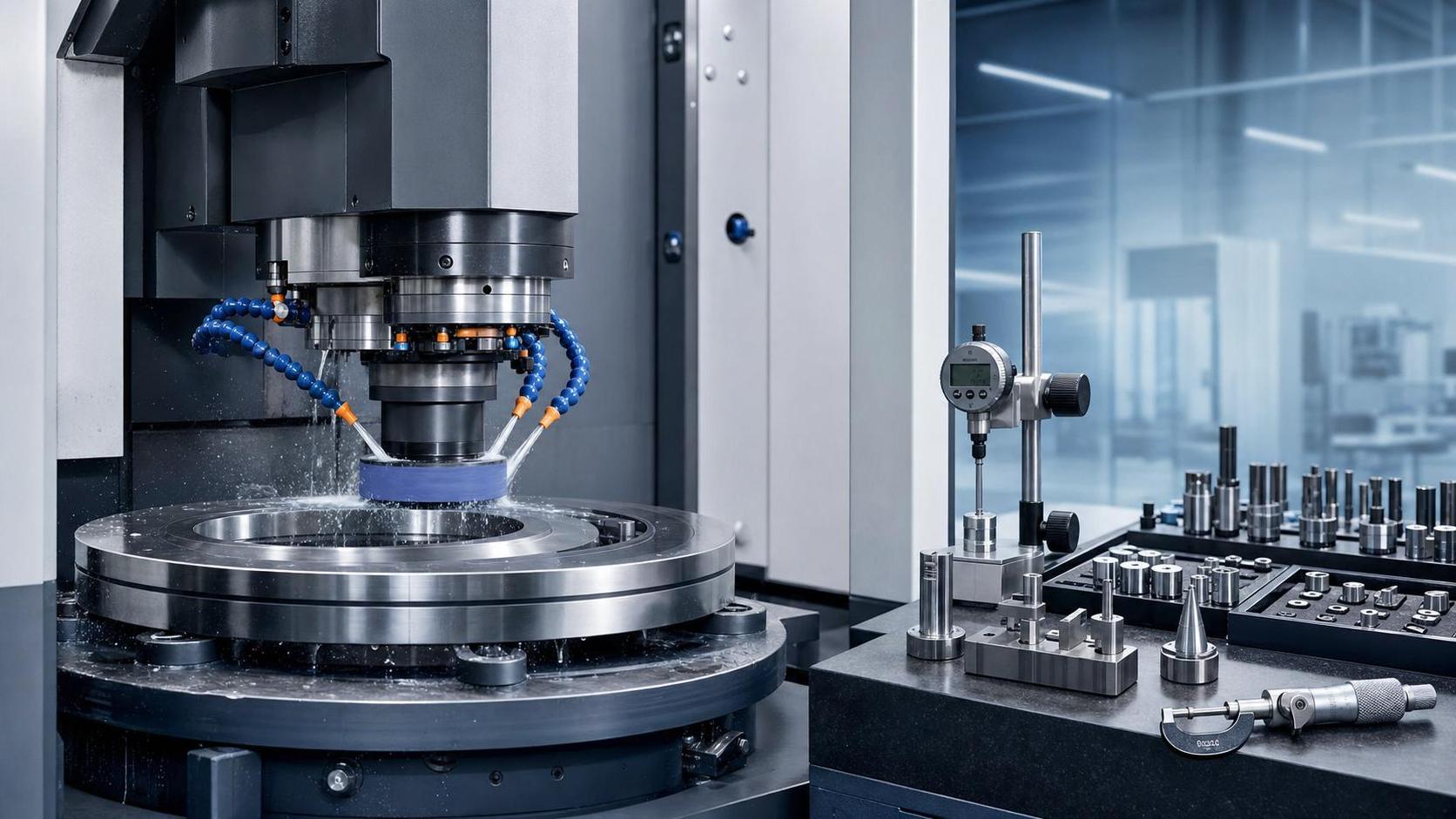 مشكلات دقة الجلاخة الرأسية CNC الشائعة وطرق حلها